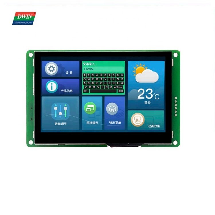 DWIN DWIN 4.3" Intelligent TFT LCD Display (Capacitive Touch) – DMG48270C043_04WTC