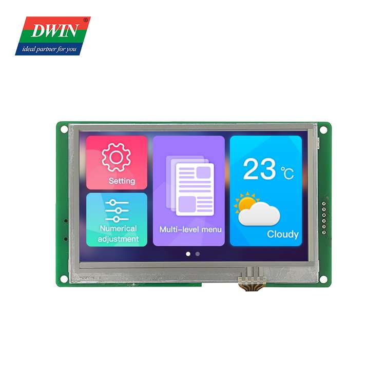 DWIN DWIN 4.3" Touch TFT LCD Display (Capacitive Touch) – DMG48270C043_05WTC