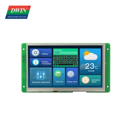 DWIN DWIN 7.0" HMI TFT LCD Display (Resistive Touch) – DMG80480C070_04WTR